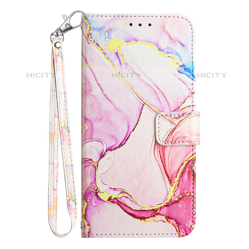 Funda de Cuero Cartera con Soporte Patron de Moda Carcasa Y03B para Samsung Galaxy A03