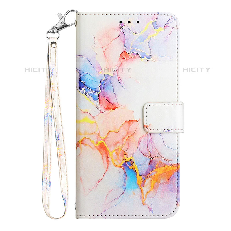 Funda de Cuero Cartera con Soporte Patron de Moda Carcasa Y03B para Samsung Galaxy A03