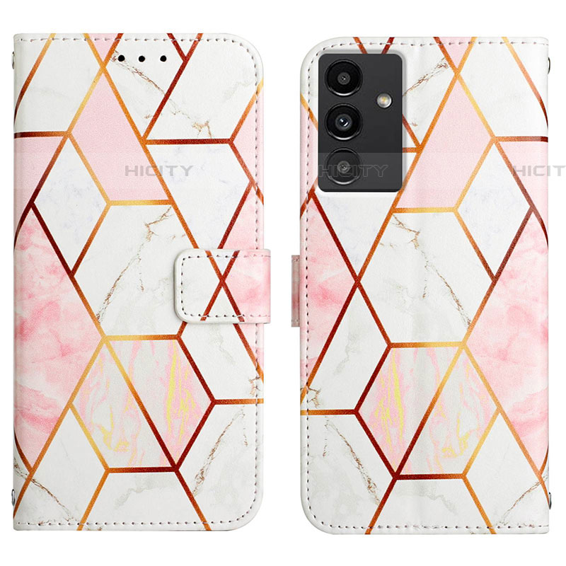 Funda de Cuero Cartera con Soporte Patron de Moda Carcasa Y03B para Samsung Galaxy A04s