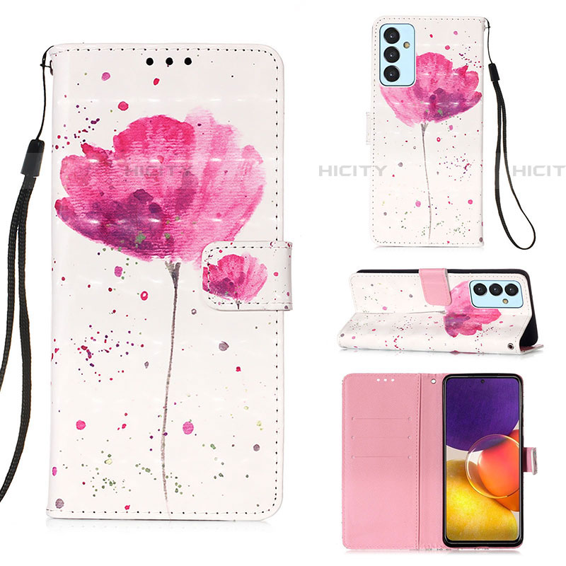 Funda de Cuero Cartera con Soporte Patron de Moda Carcasa Y03B para Samsung Galaxy A05s