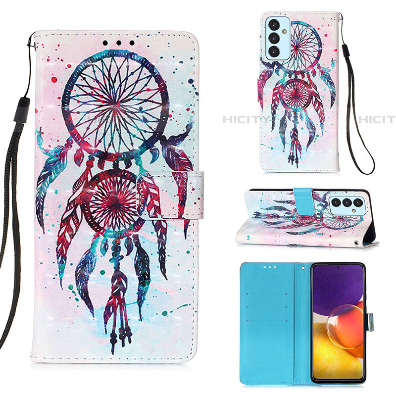 Funda de Cuero Cartera con Soporte Patron de Moda Carcasa Y03B para Samsung Galaxy A05s