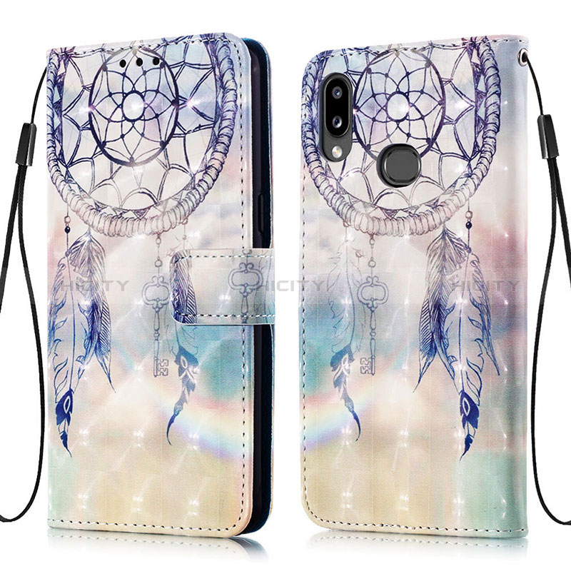 Funda de Cuero Cartera con Soporte Patron de Moda Carcasa Y03B para Samsung Galaxy A10s