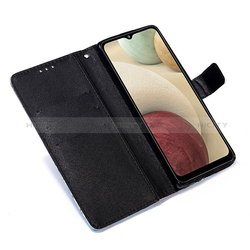 Funda de Cuero Cartera con Soporte Patron de Moda Carcasa Y03B para Samsung Galaxy A12 5G