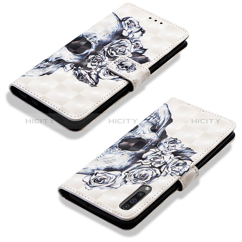 Funda de Cuero Cartera con Soporte Patron de Moda Carcasa Y03B para Samsung Galaxy A30S