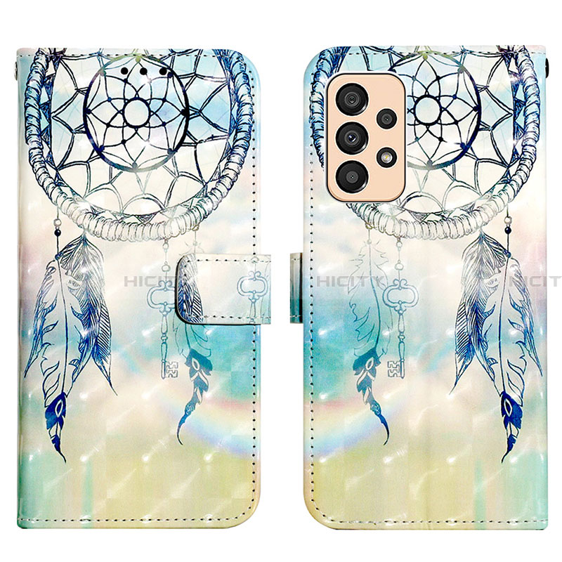 Funda de Cuero Cartera con Soporte Patron de Moda Carcasa Y03B para Samsung Galaxy A33 5G