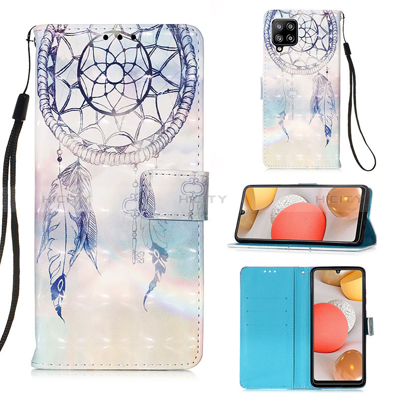 Funda de Cuero Cartera con Soporte Patron de Moda Carcasa Y03B para Samsung Galaxy A42 5G