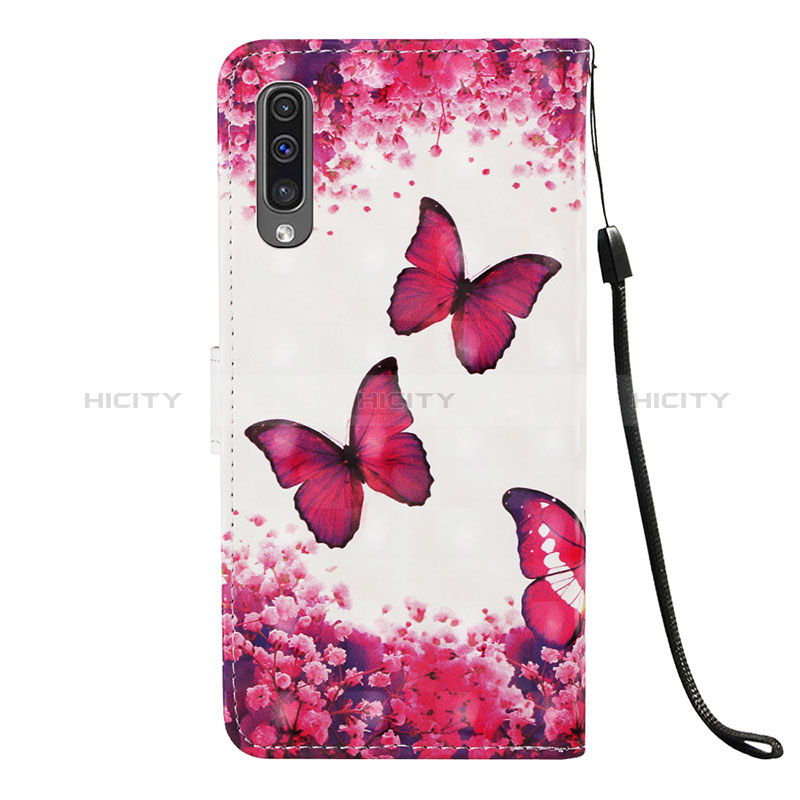 Funda de Cuero Cartera con Soporte Patron de Moda Carcasa Y03B para Samsung Galaxy A50