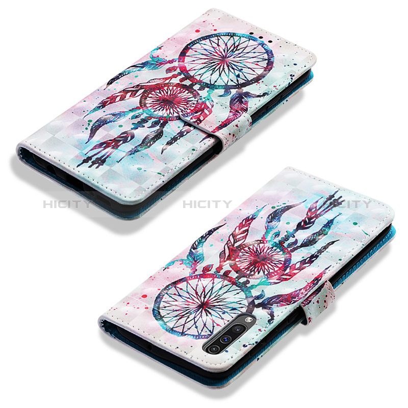 Funda de Cuero Cartera con Soporte Patron de Moda Carcasa Y03B para Samsung Galaxy A50