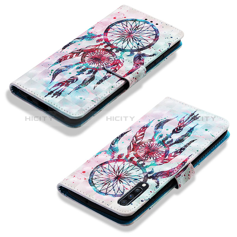 Funda de Cuero Cartera con Soporte Patron de Moda Carcasa Y03B para Samsung Galaxy A70S