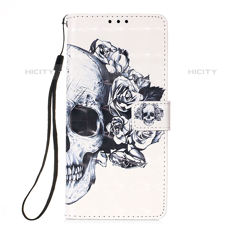 Funda de Cuero Cartera con Soporte Patron de Moda Carcasa Y03B para Samsung Galaxy M02s