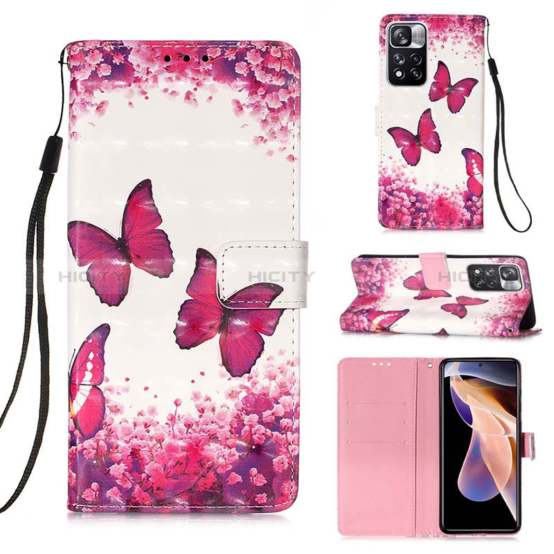 Funda de Cuero Cartera con Soporte Patron de Moda Carcasa Y03B para Xiaomi Mi 11i 5G (2022)