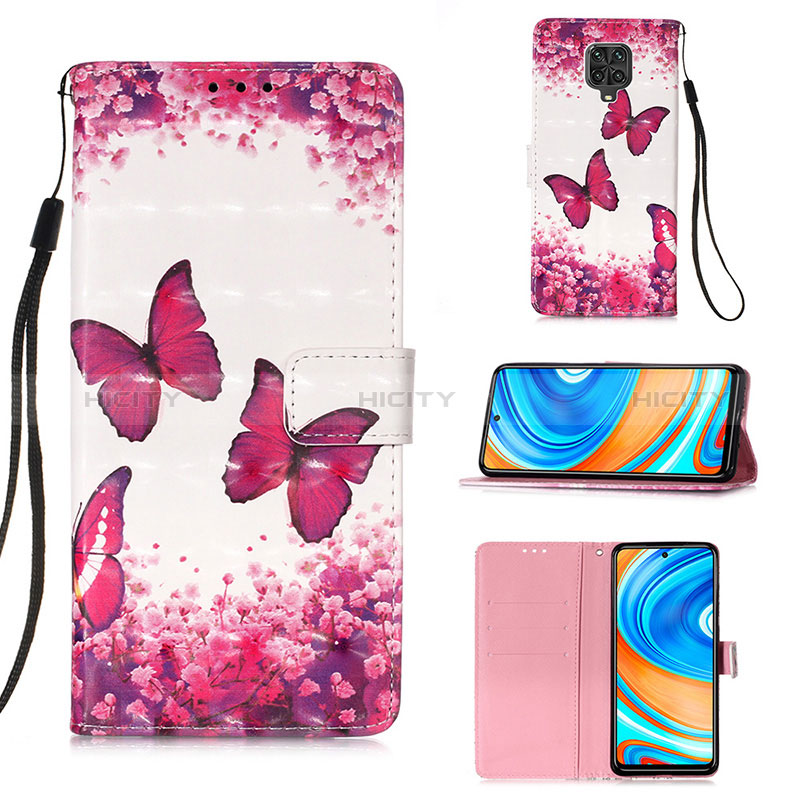 Funda de Cuero Cartera con Soporte Patron de Moda Carcasa Y03B para Xiaomi Poco M2 Pro