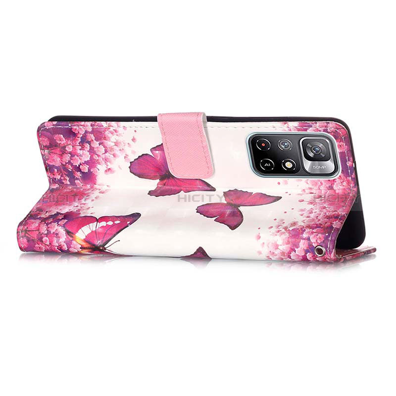 Funda de Cuero Cartera con Soporte Patron de Moda Carcasa Y03B para Xiaomi Redmi Note 11T 5G