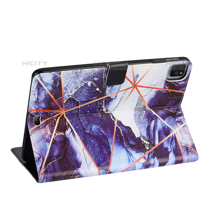 Funda de Cuero Cartera con Soporte Patron de Moda Carcasa Y04B para Apple iPad Pro 11 (2021)