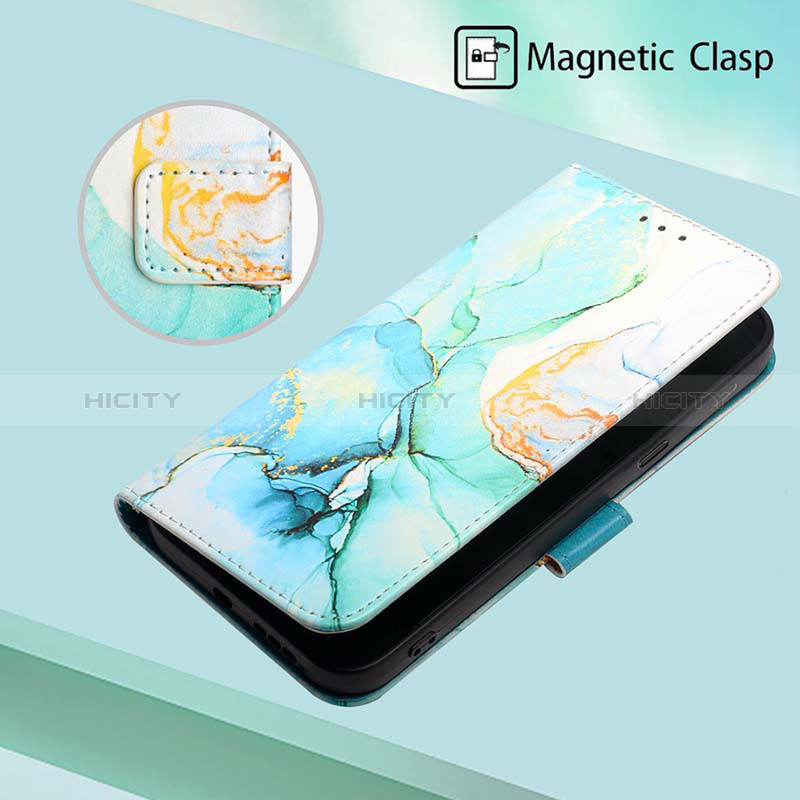 Funda de Cuero Cartera con Soporte Patron de Moda Carcasa Y04B para Oppo Find X5 Lite 5G