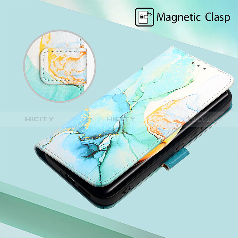 Funda de Cuero Cartera con Soporte Patron de Moda Carcasa Y04B para Realme 10 Pro+ Plus 5G