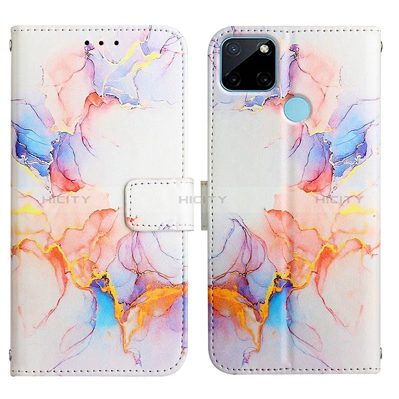 Funda de Cuero Cartera con Soporte Patron de Moda Carcasa Y04B para Realme C21Y