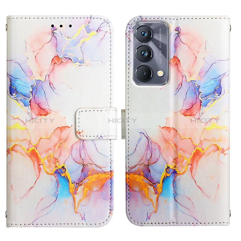 Funda de Cuero Cartera con Soporte Patron de Moda Carcasa Y04B para Realme GT Master 5G