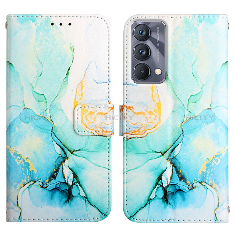 Funda de Cuero Cartera con Soporte Patron de Moda Carcasa Y04B para Realme GT Master 5G