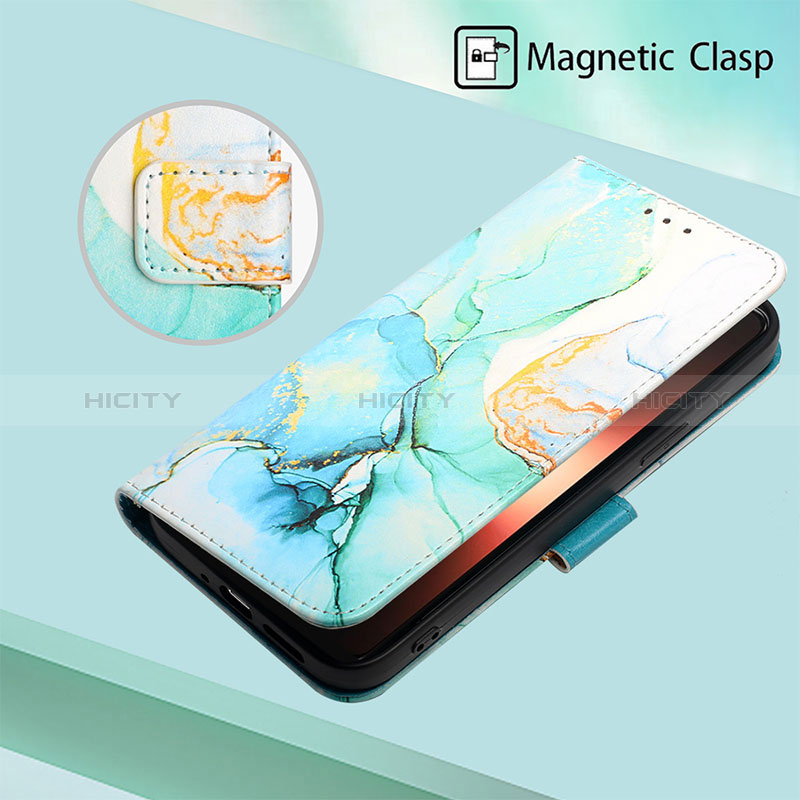 Funda de Cuero Cartera con Soporte Patron de Moda Carcasa Y04B para Realme GT Neo5 240W 5G