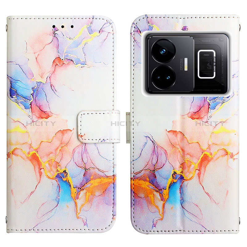 Funda de Cuero Cartera con Soporte Patron de Moda Carcasa Y04B para Realme GT Neo5 5G