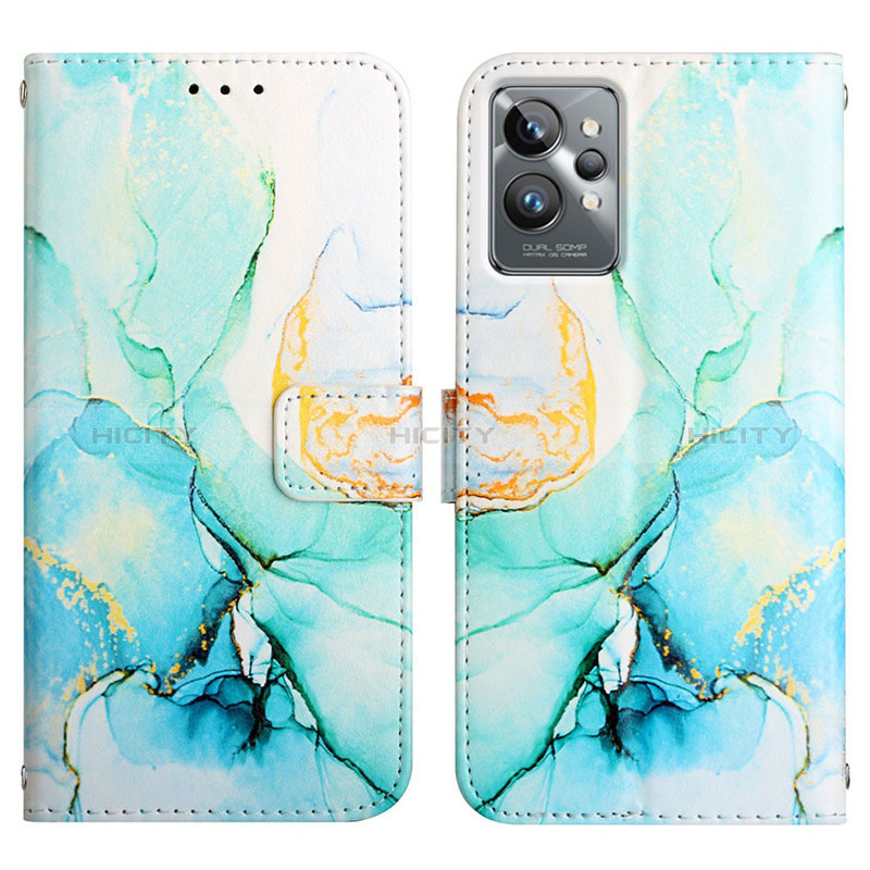 Funda de Cuero Cartera con Soporte Patron de Moda Carcasa Y04B para Realme GT2 Pro 5G