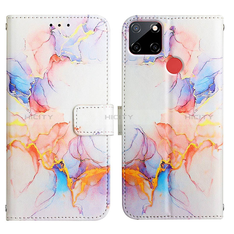 Funda de Cuero Cartera con Soporte Patron de Moda Carcasa Y04B para Realme Narzo 20