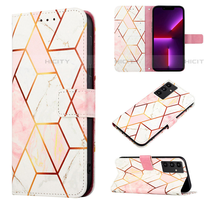 Funda de Cuero Cartera con Soporte Patron de Moda Carcasa Y04B para Samsung Galaxy A04s