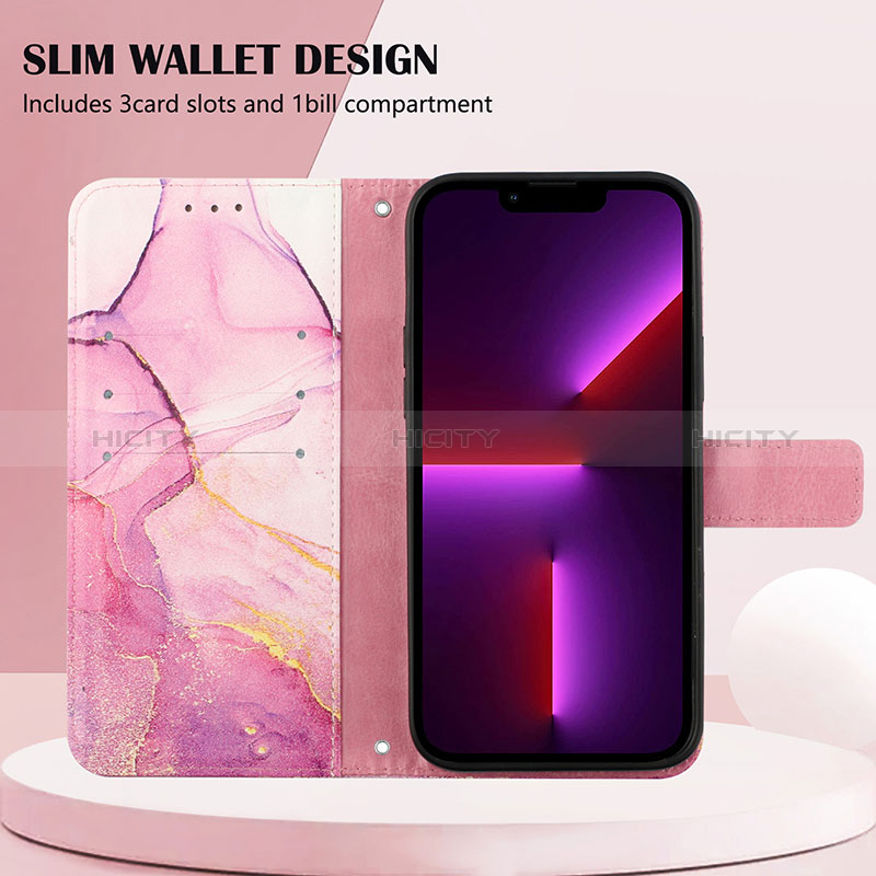 Funda de Cuero Cartera con Soporte Patron de Moda Carcasa Y04B para Samsung Galaxy A12 5G