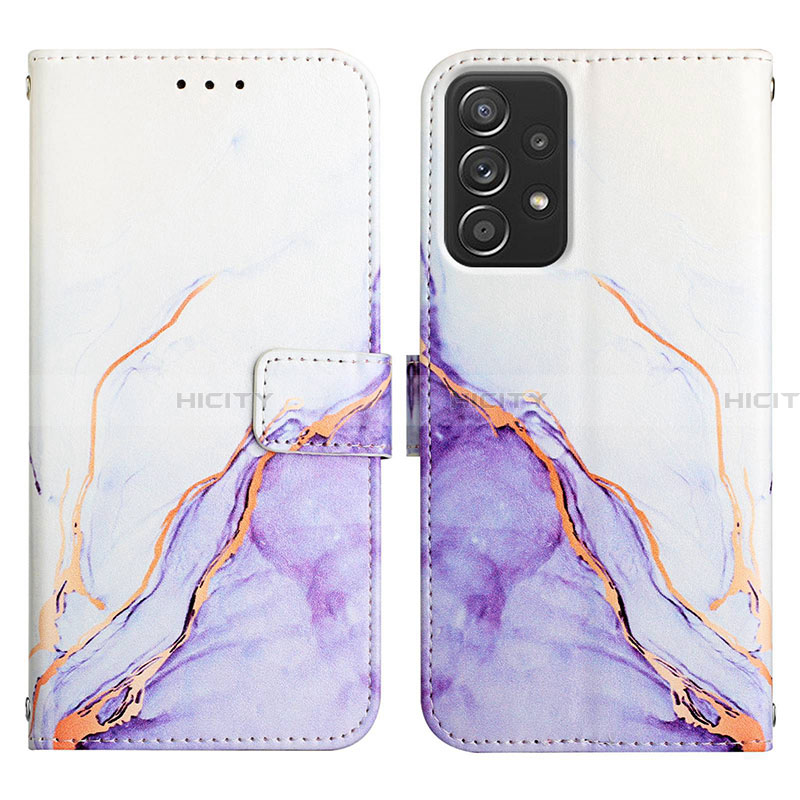 Funda de Cuero Cartera con Soporte Patron de Moda Carcasa Y04B para Samsung Galaxy A23 4G