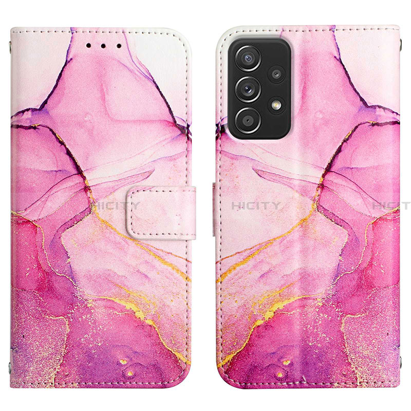 Funda de Cuero Cartera con Soporte Patron de Moda Carcasa Y04B para Samsung Galaxy A23 4G