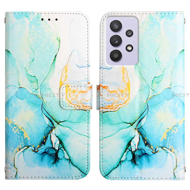 Funda de Cuero Cartera con Soporte Patron de Moda Carcasa Y04B para Samsung Galaxy A32 4G