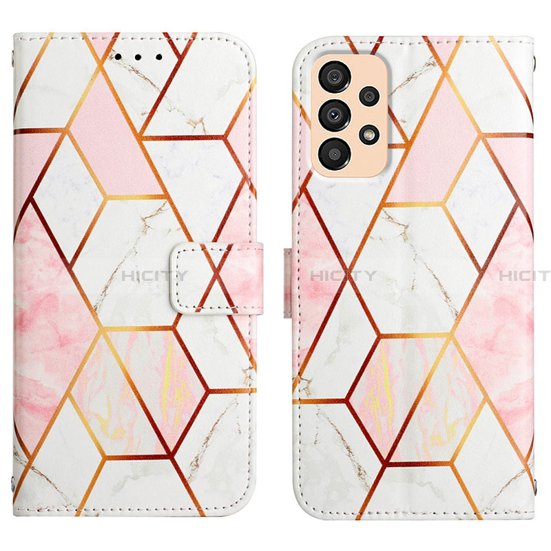 Funda de Cuero Cartera con Soporte Patron de Moda Carcasa Y04B para Samsung Galaxy A33 5G