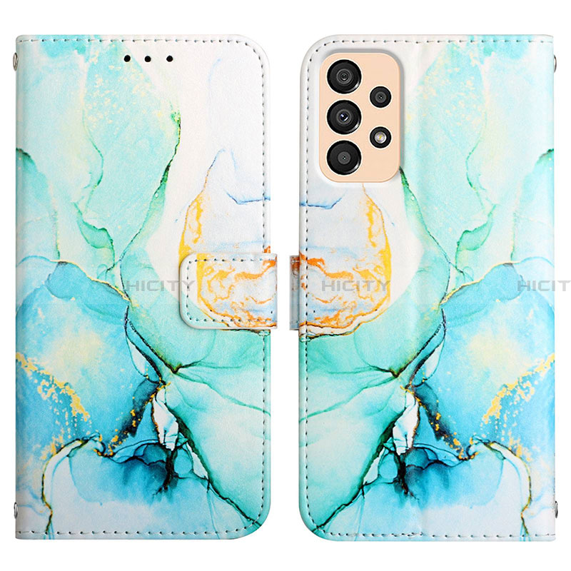 Funda de Cuero Cartera con Soporte Patron de Moda Carcasa Y04B para Samsung Galaxy A33 5G