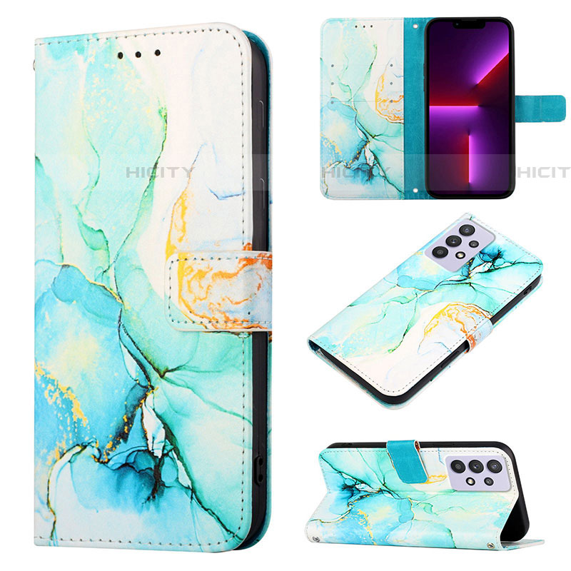 Funda de Cuero Cartera con Soporte Patron de Moda Carcasa Y04B para Samsung Galaxy A52 4G