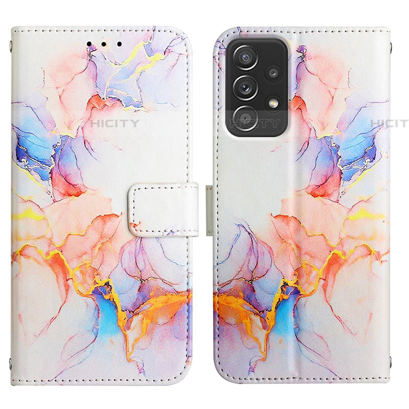 Funda de Cuero Cartera con Soporte Patron de Moda Carcasa Y04B para Samsung Galaxy A73 5G