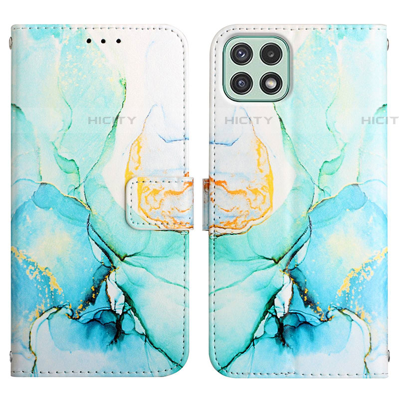 Funda de Cuero Cartera con Soporte Patron de Moda Carcasa Y04B para Samsung Galaxy F42 5G