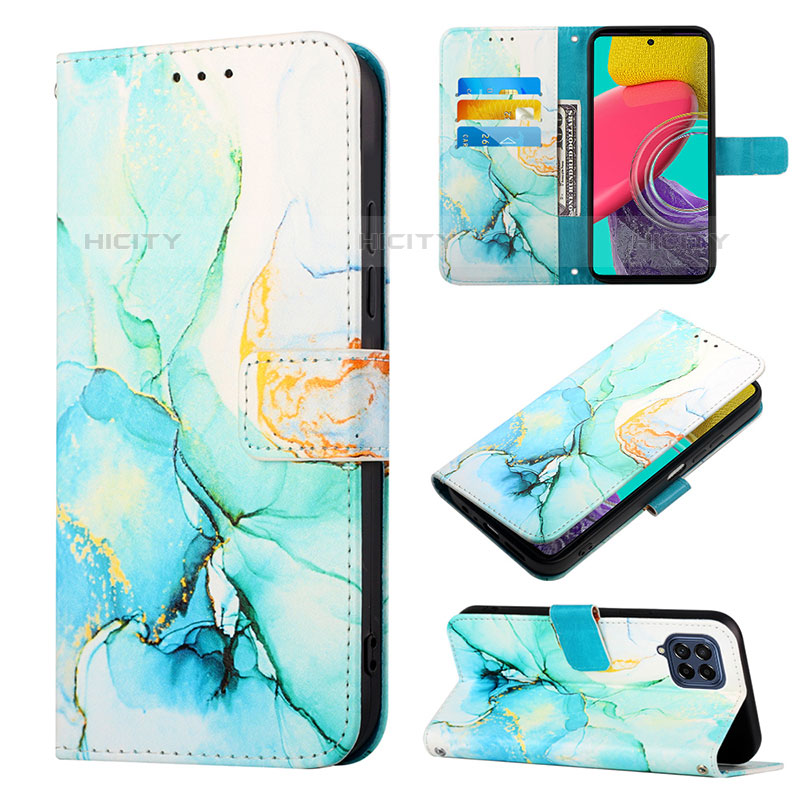 Funda de Cuero Cartera con Soporte Patron de Moda Carcasa Y04B para Samsung Galaxy M53 5G