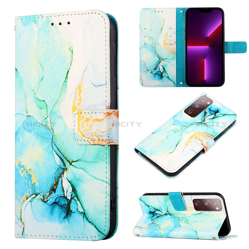 Funda de Cuero Cartera con Soporte Patron de Moda Carcasa Y04B para Samsung Galaxy S20 FE (2022) 5G