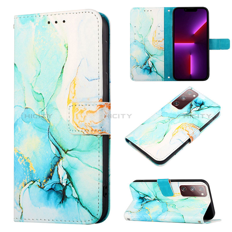 Funda de Cuero Cartera con Soporte Patron de Moda Carcasa Y04B para Samsung Galaxy S20 FE 5G