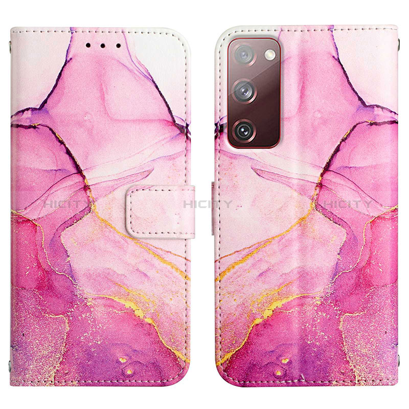 Funda de Cuero Cartera con Soporte Patron de Moda Carcasa Y04B para Samsung Galaxy S20 Lite 5G