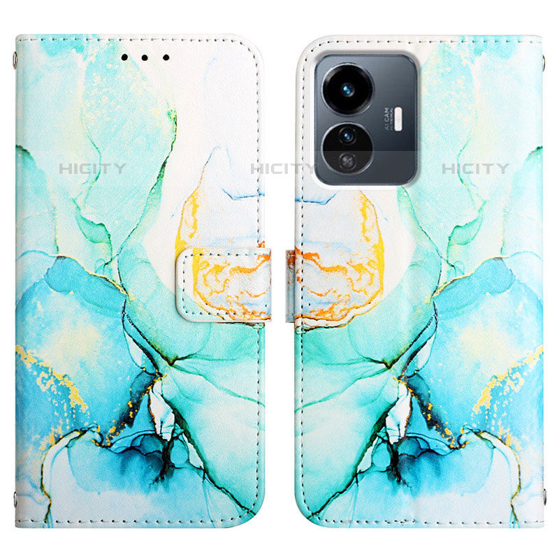 Funda de Cuero Cartera con Soporte Patron de Moda Carcasa Y04B para Vivo iQOO Z6 Lite 5G