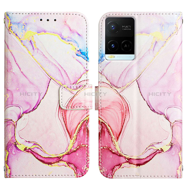 Funda de Cuero Cartera con Soporte Patron de Moda Carcasa Y04B para Vivo Y32 4G