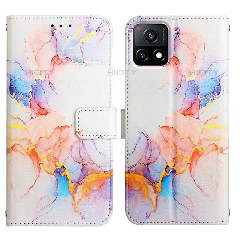 Funda de Cuero Cartera con Soporte Patron de Moda Carcasa Y04B para Vivo Y54s 5G