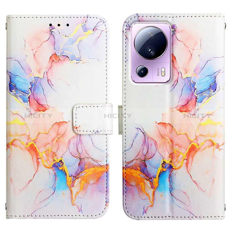 Funda de Cuero Cartera con Soporte Patron de Moda Carcasa Y04B para Xiaomi Civi 2 5G