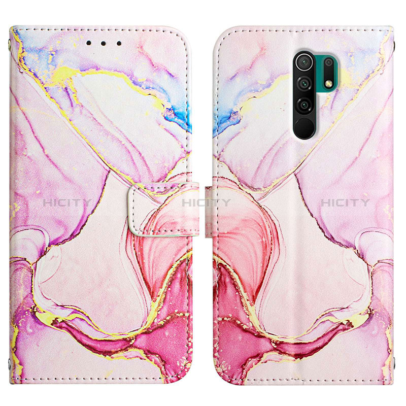 Funda de Cuero Cartera con Soporte Patron de Moda Carcasa Y04B para Xiaomi Poco M2