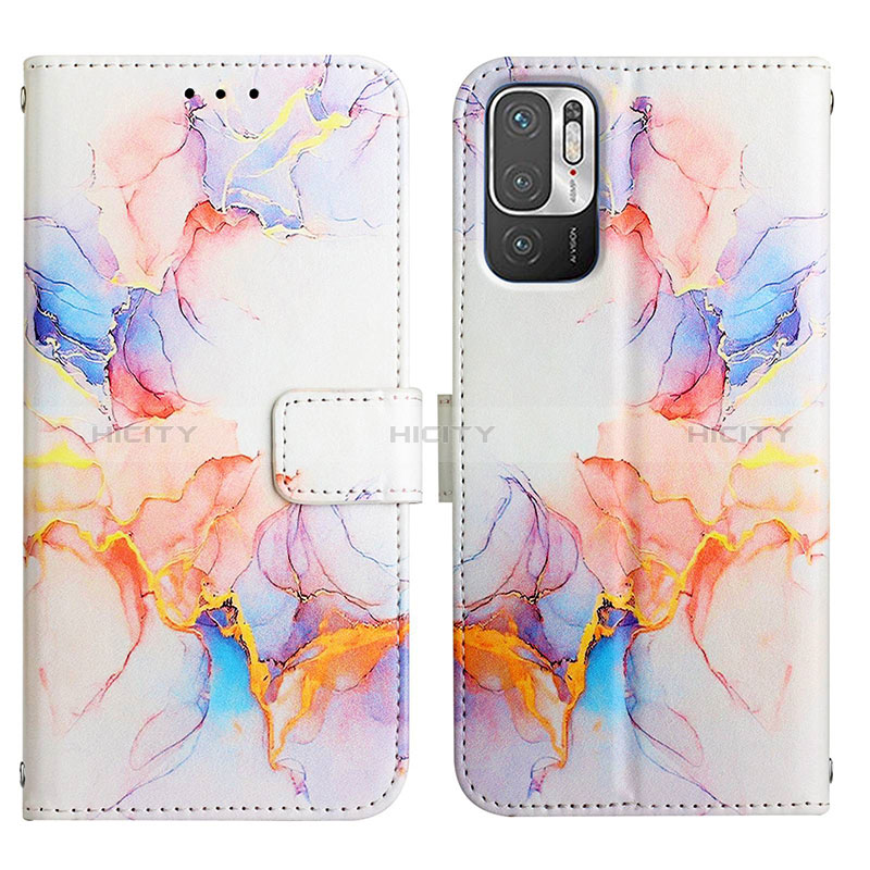 Funda de Cuero Cartera con Soporte Patron de Moda Carcasa Y04B para Xiaomi POCO M3 Pro 5G