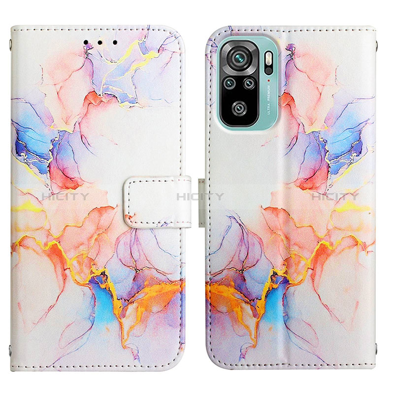 Funda de Cuero Cartera con Soporte Patron de Moda Carcasa Y04B para Xiaomi Poco M5S