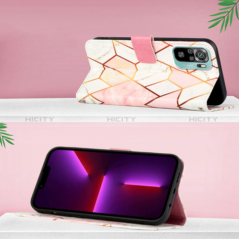 Funda de Cuero Cartera con Soporte Patron de Moda Carcasa Y04B para Xiaomi Poco M5S