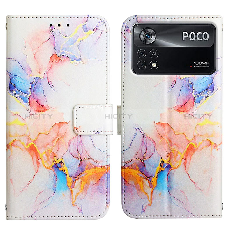 Funda de Cuero Cartera con Soporte Patron de Moda Carcasa Y04B para Xiaomi Poco X4 Pro 5G